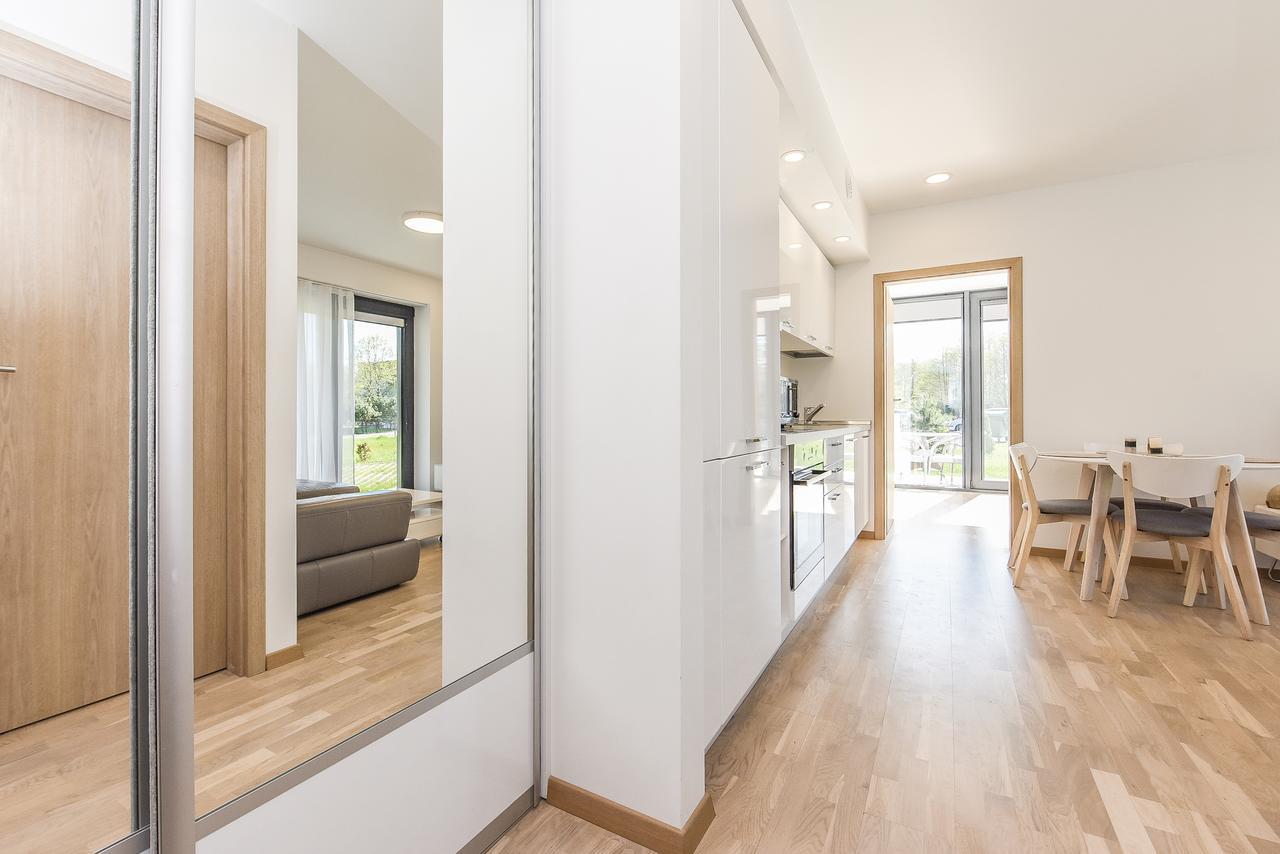 Smilciu Trio Keturvieciai Apartamentai Su Terasa 帕兰加 外观 照片