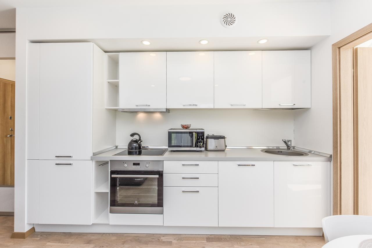 Smilciu Trio Keturvieciai Apartamentai Su Terasa 帕兰加 外观 照片
